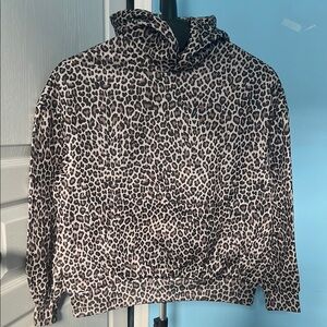 Leopard Print Hoodie